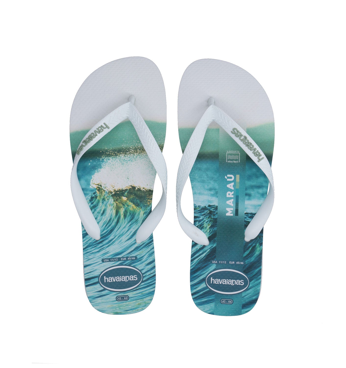 HAVAIANAS Ciabatta uomo bianca