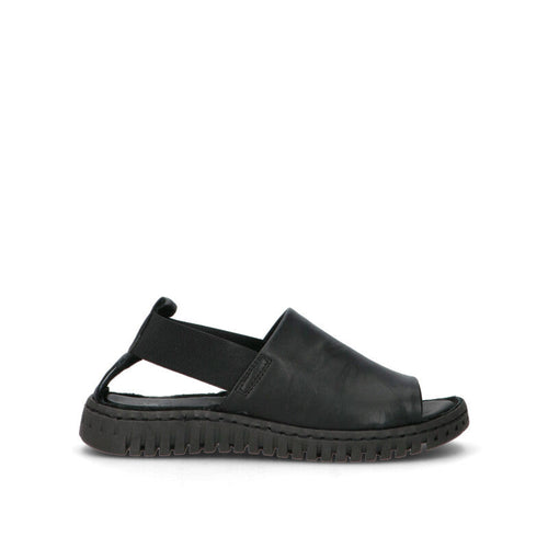VARIOPINTO Sandalo donna nero in pelle