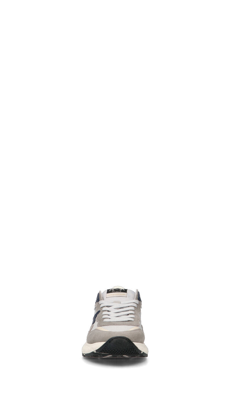 AMA-BRAND Sneaker uomo grigia/blu