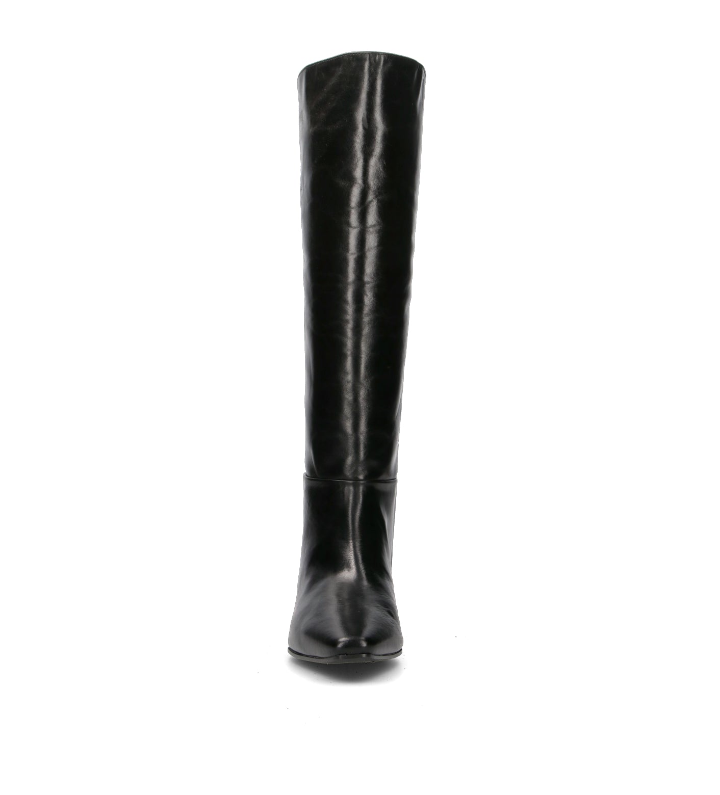 LARA MAY Stivale donna nero in pelle