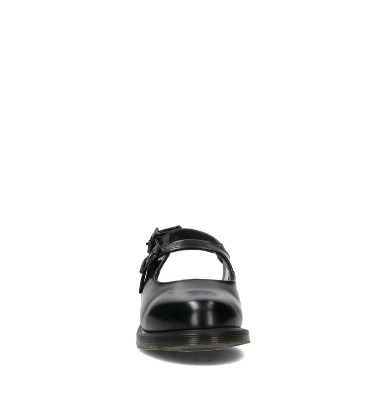 DR. MARTENS Slingback donna nera in pelle