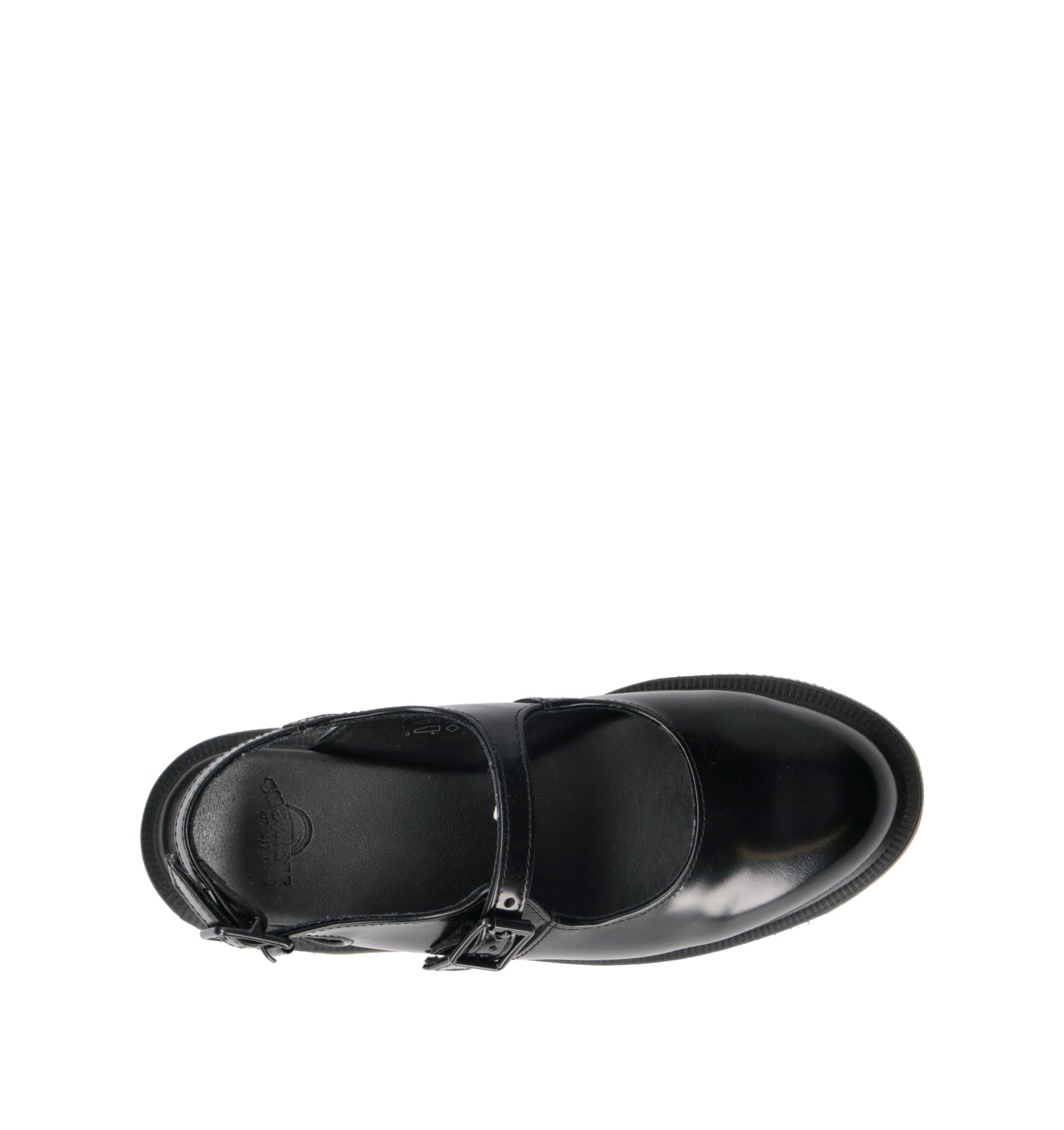 DR. MARTENS Slingback donna nera in pelle