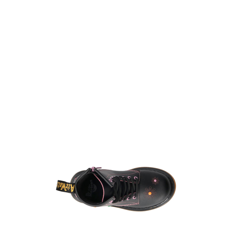 DR. MARTENS 1460 J Anfibio bimba nero in pelle