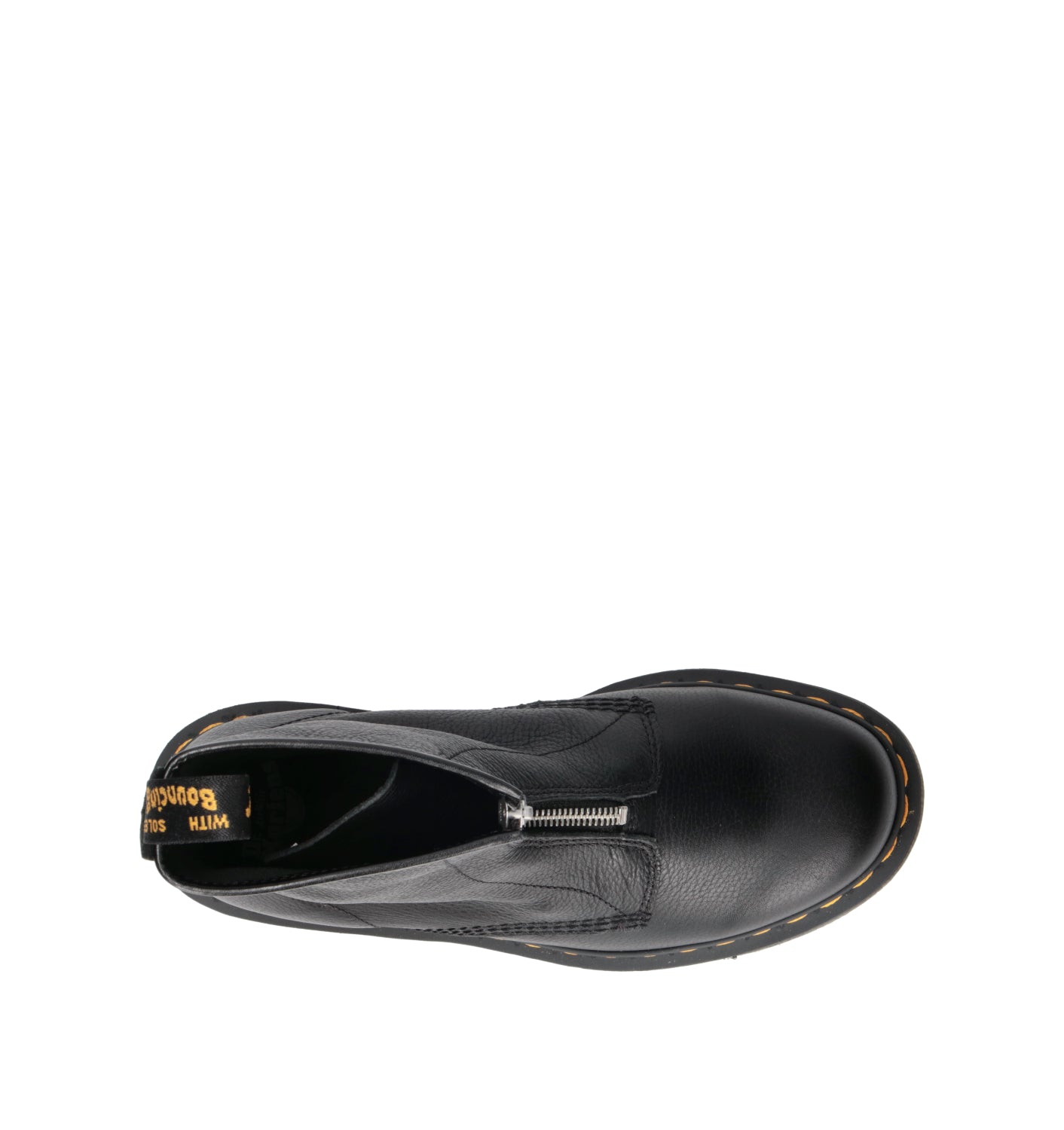 DR. MARTENS Anfibio donna nero in pelle