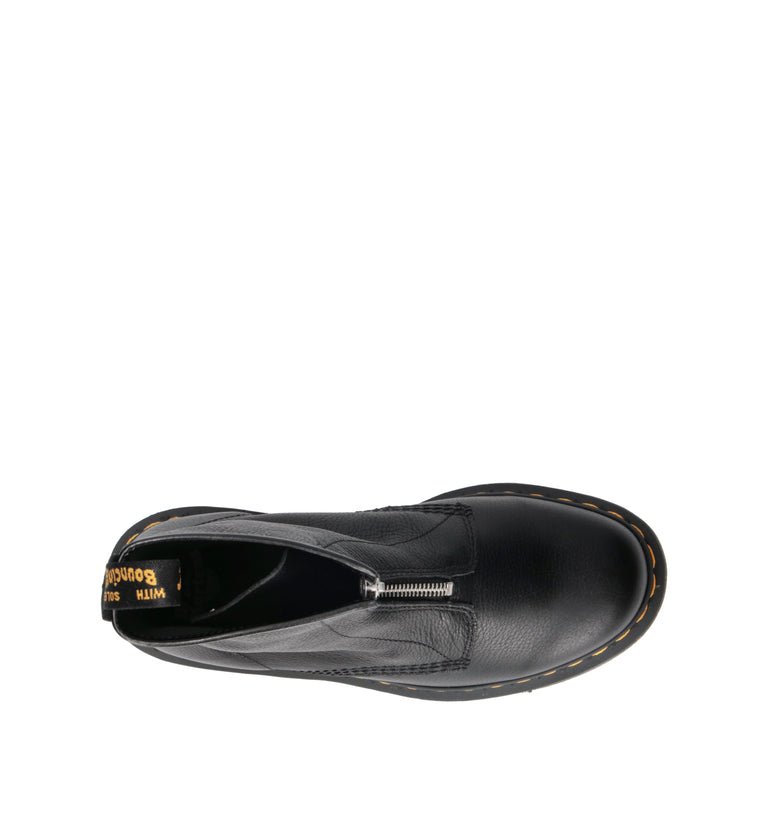 DR. MARTENS Anfibio donna nero in pelle