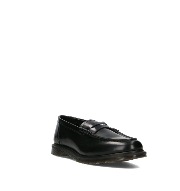DR. MARTENS Mocassino uomo nero in pelle