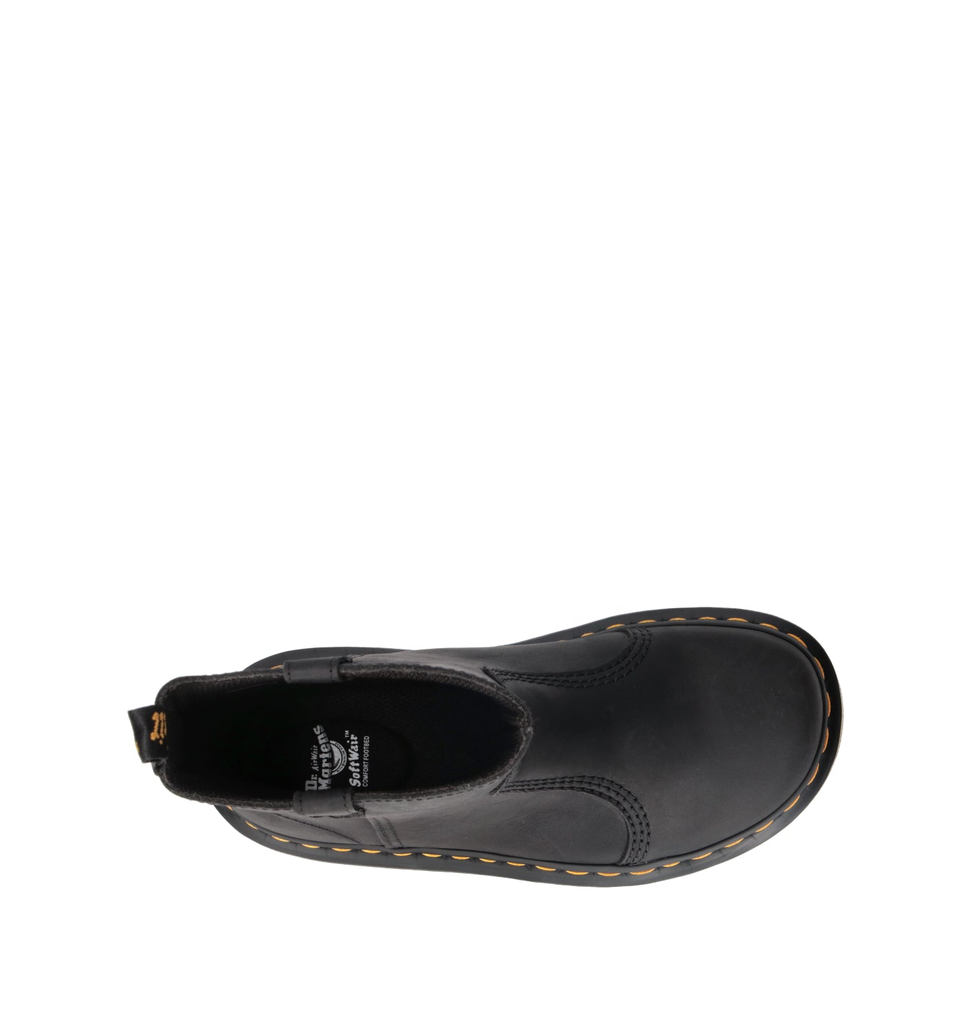 DR. MARTENS ZEBZAG RIGGER Tronchetto donna nero in pelle