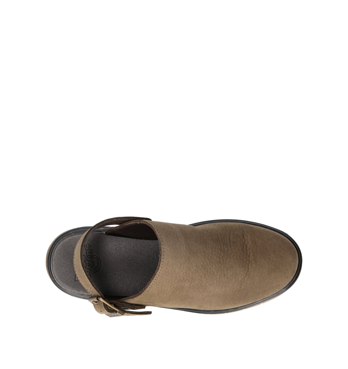 DR. MARTENS BROOKLINE MULE Sabot uomo oliva in nabuk
