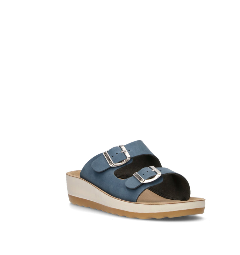 FLY FLOT Ciabatta donna blu