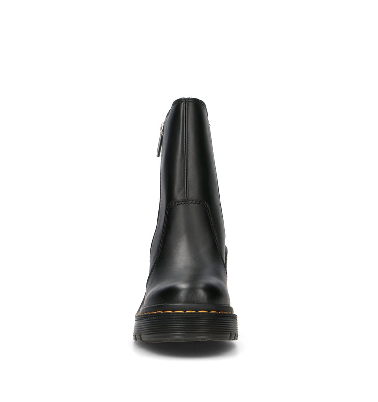 DR. MARTENS SPENCE ZIP Tronchetto donna nero in pelle