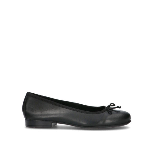 VARIOPINTO Ballerina donna nera in pelle