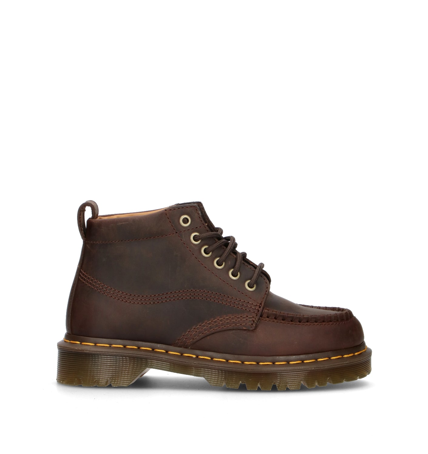 DR. MARTENS LOWELL CHUKKA Polacco donna marrone in pelle