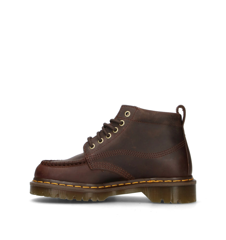 DR. MARTENS LOWELL CHUKKA Polacco donna marrone in pelle