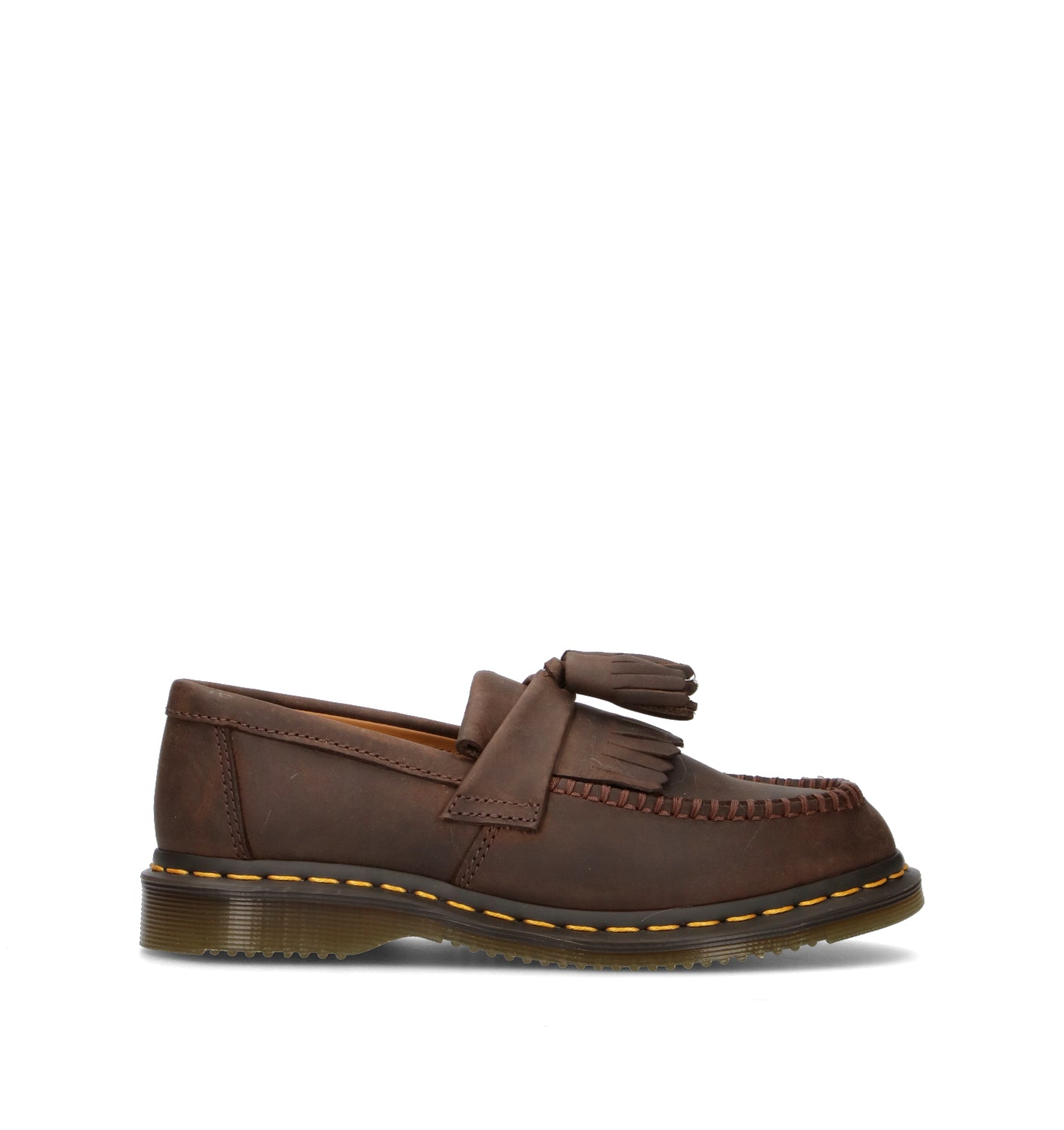 DR. MARTENS DAPHNY LOAFER Mocassino donna marrone in pelle