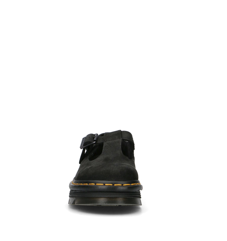 DR. MARTENS ZEBZAG MARY JANE Mocassino donna nero in nabuk