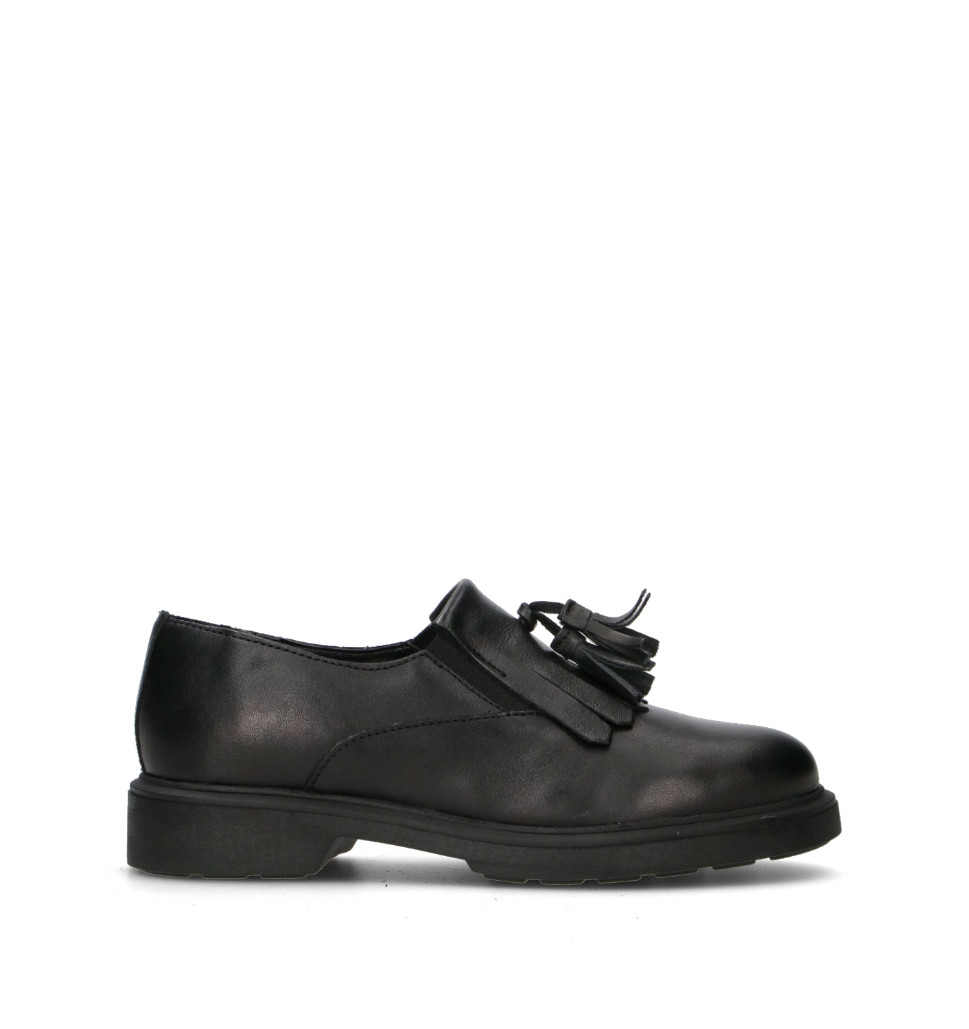 VARIOPINTO Mocassino donna nero in pelle