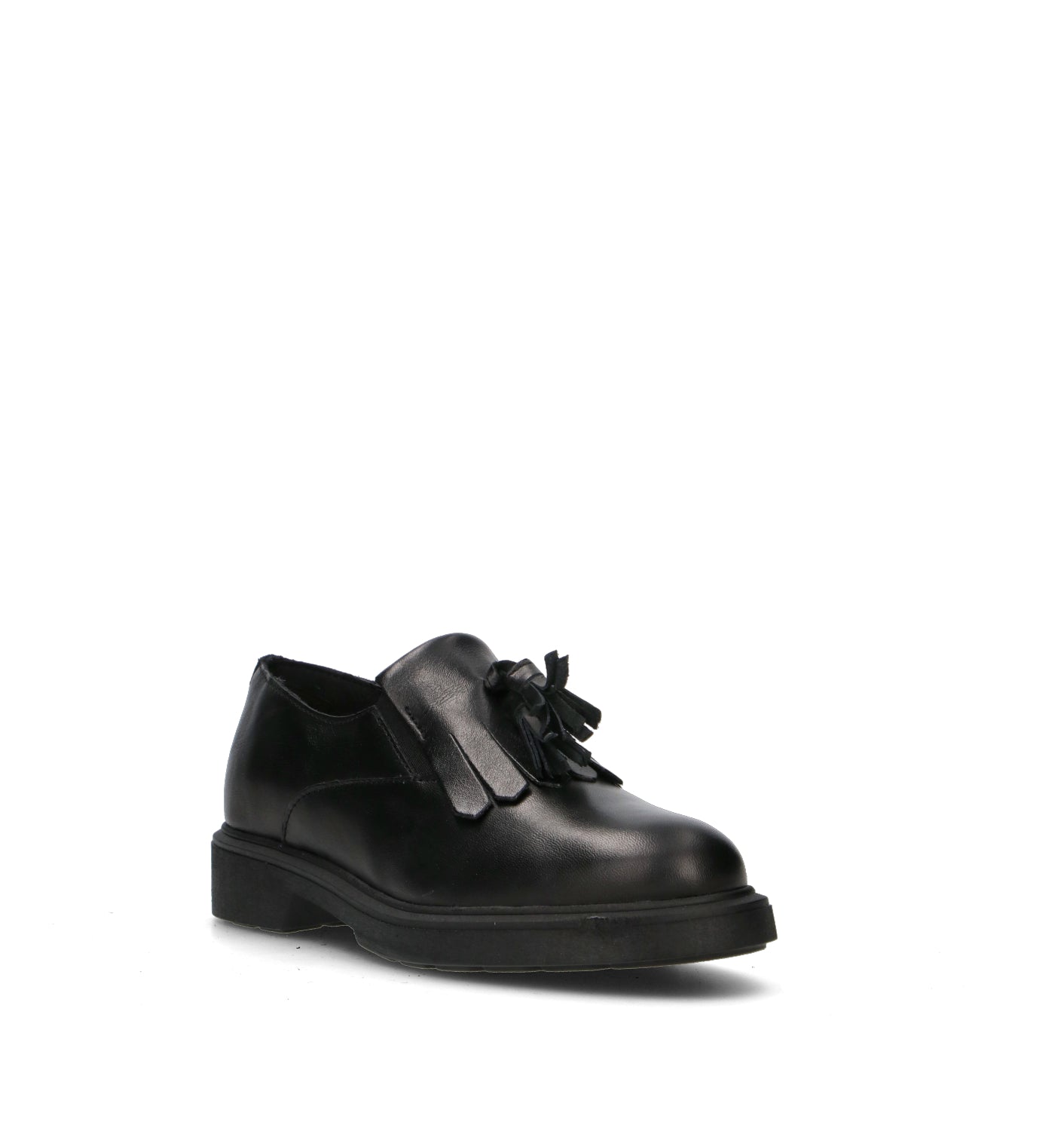 VARIOPINTO Mocassino donna nero in pelle