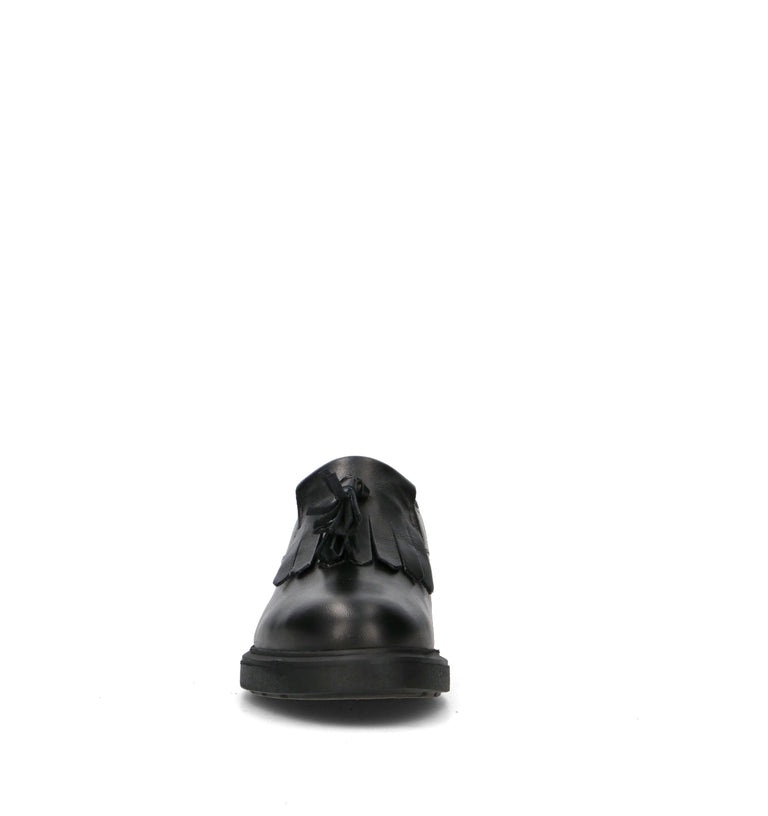 VARIOPINTO Mocassino donna nero in pelle