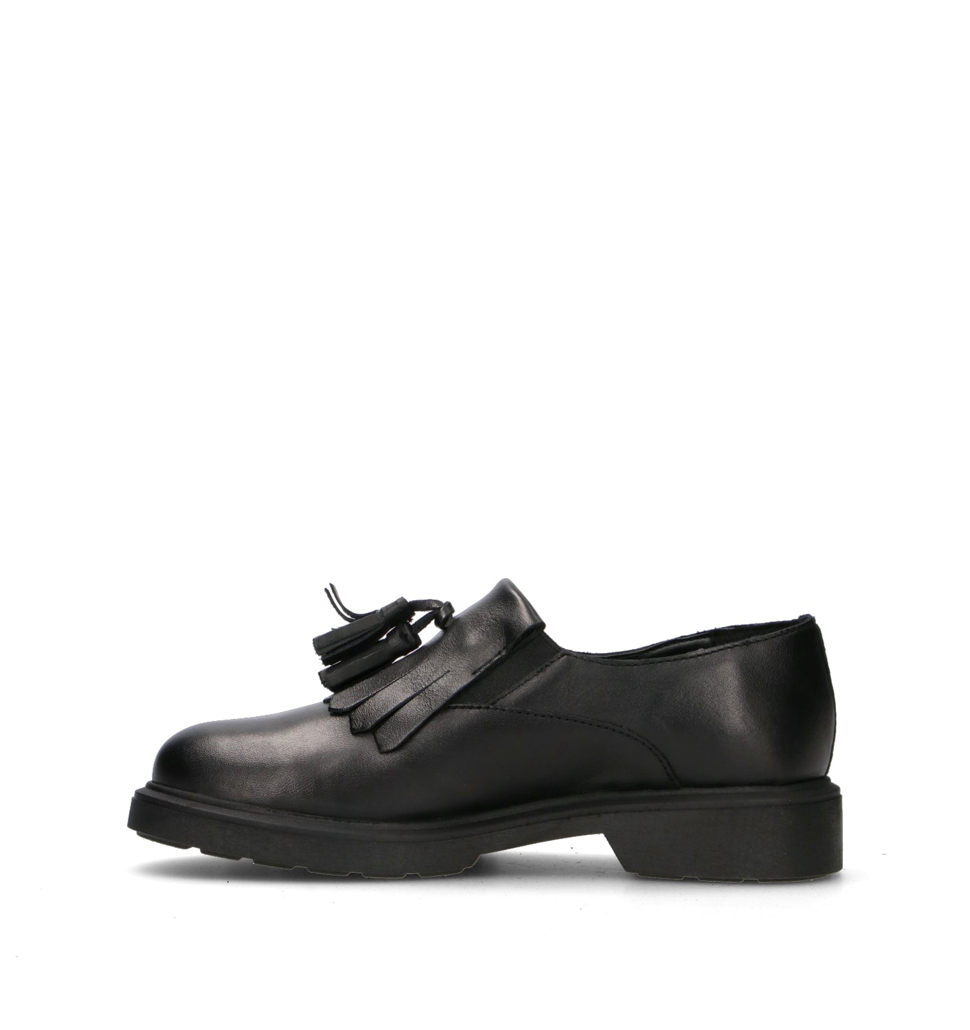 VARIOPINTO Mocassino donna nero in pelle