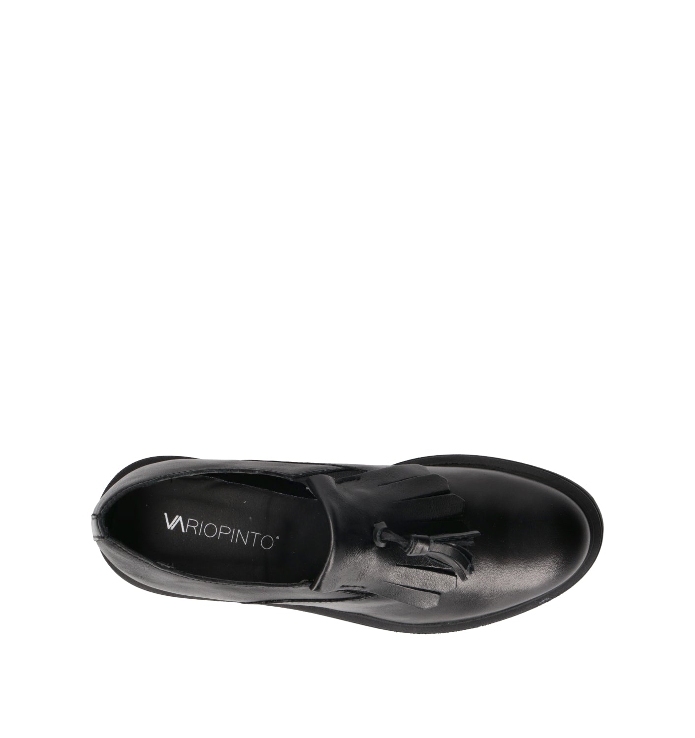 VARIOPINTO Mocassino donna nero in pelle