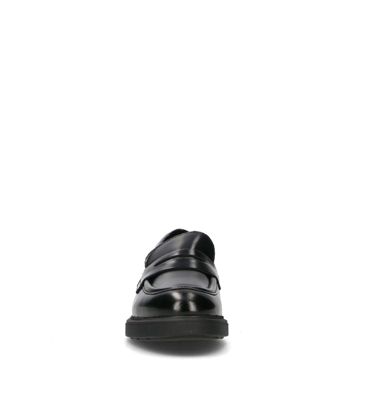 VARIOPINTO Mocassino donna nero in pelle