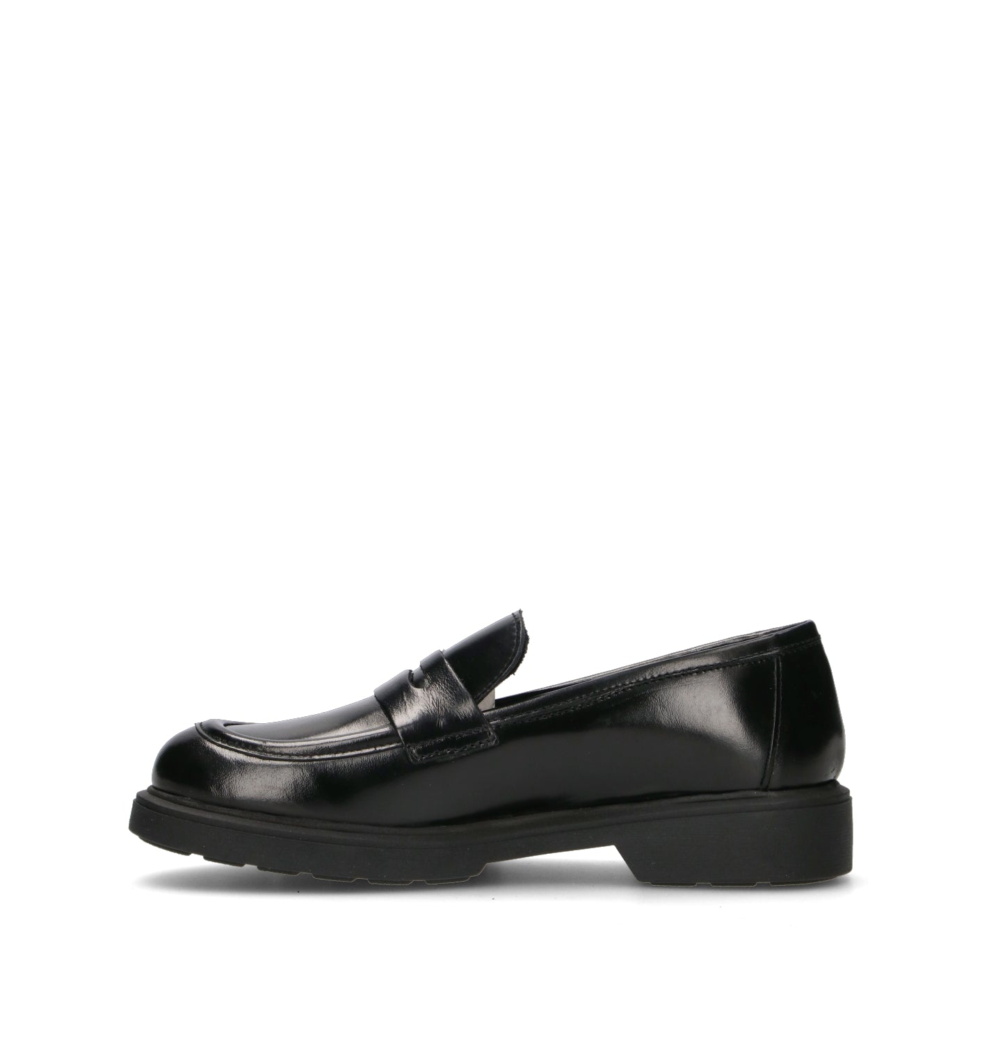 VARIOPINTO Mocassino donna nero in pelle
