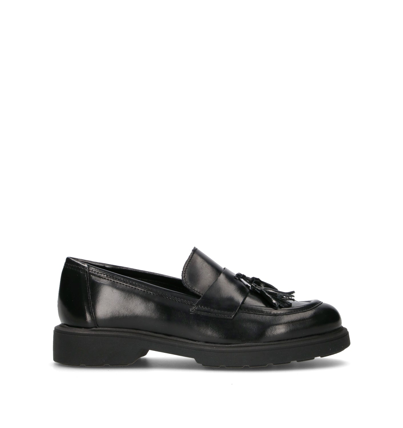 VARIOPINTO Mocassino donna nero in pelle
