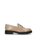 ROSA E ROSA Mocassino donna beige in pelle