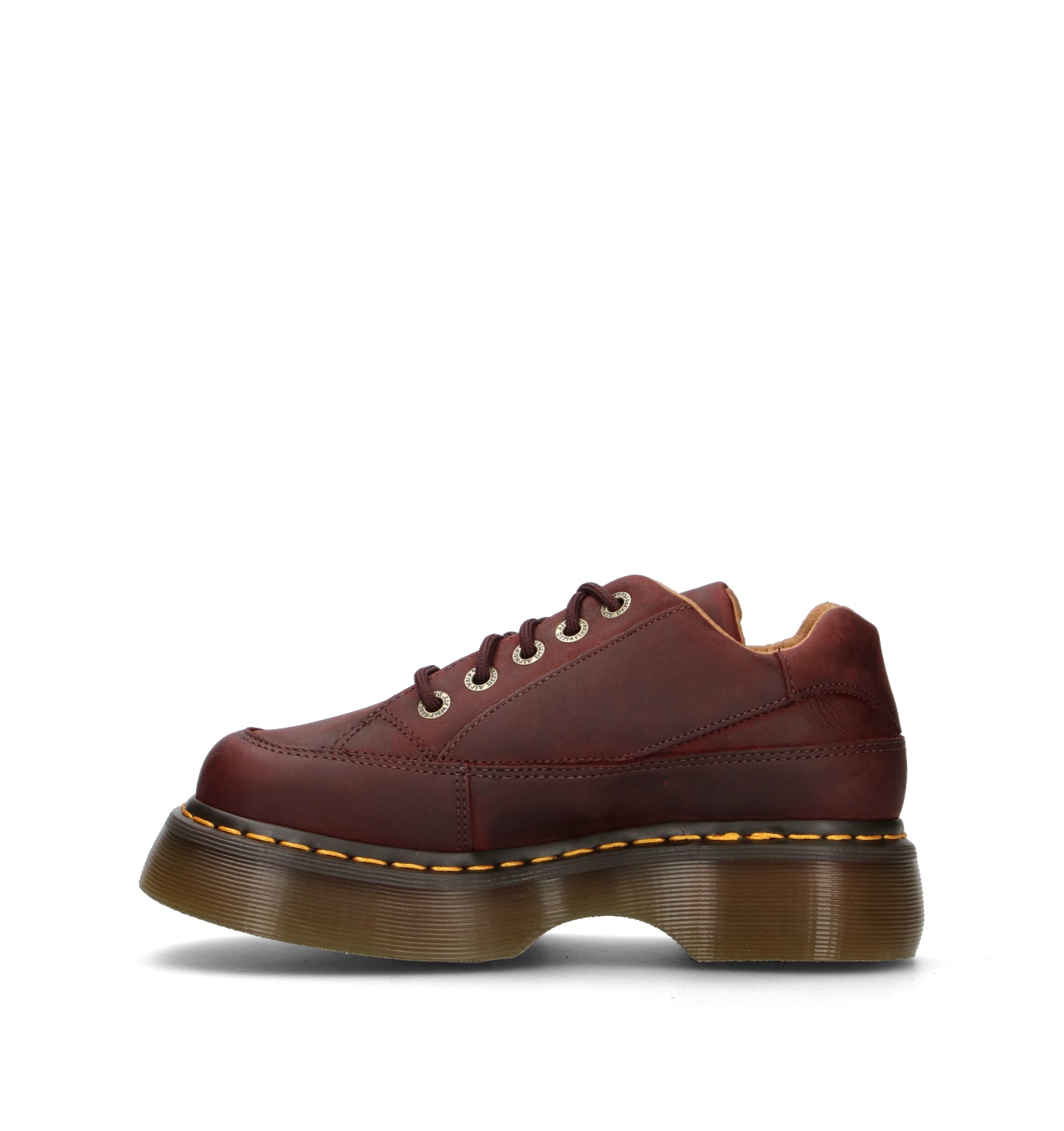 DR. MARTENS BUZZ 5I Stringata donna bordeaux in pelle
