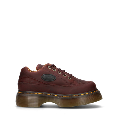 DR. MARTENS BUZZ 5I Stringata donna bordeaux in pelle