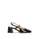 REBECCA VAN DIK Slingback donna nera
