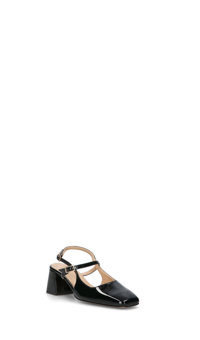 REBECCA VAN DIK Slingback donna nera