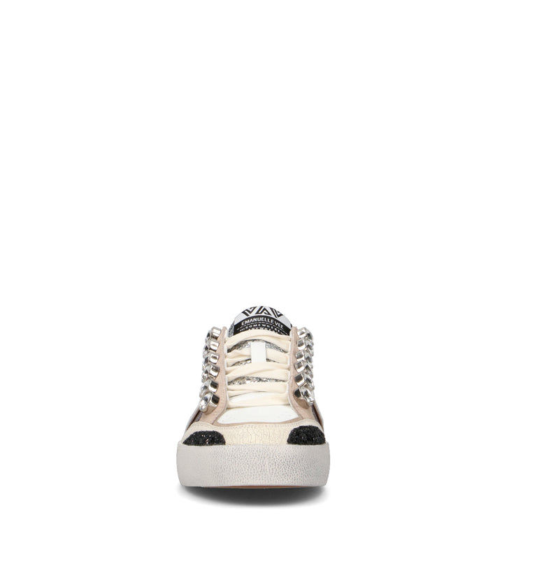 EMANUELLE VEE Sneaker donna bianca