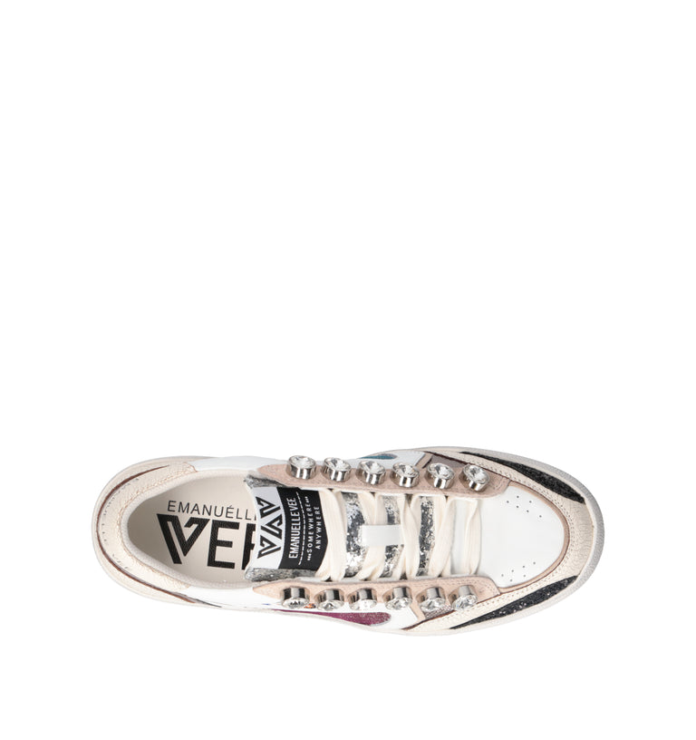 EMANUELLE VEE Sneaker donna bianca