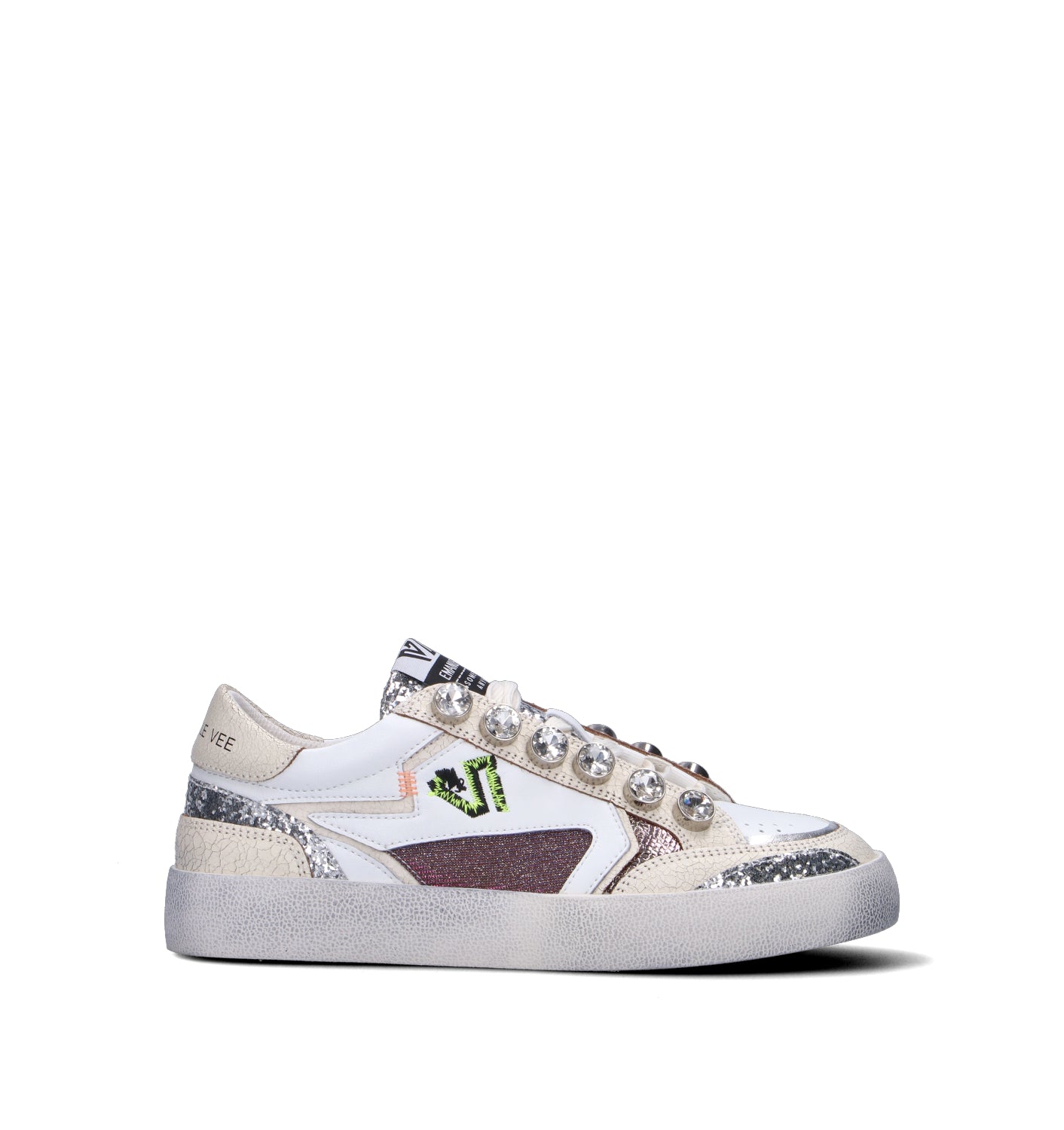 EMANUELLE VEE Sneaker donna bianca