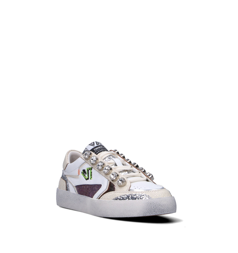 EMANUELLE VEE Sneaker donna bianca