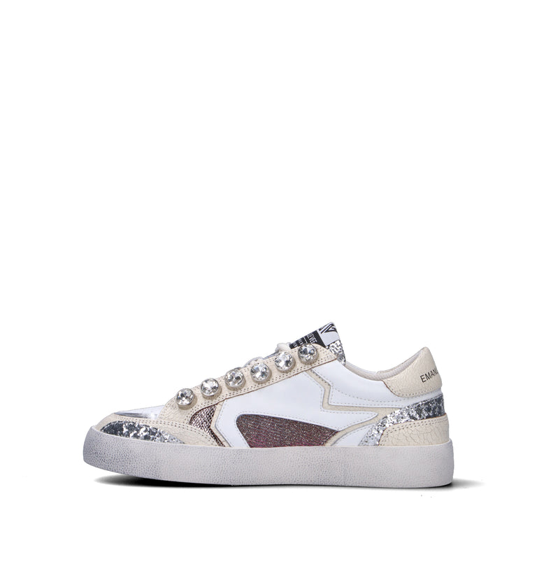 EMANUELLE VEE Sneaker donna bianca