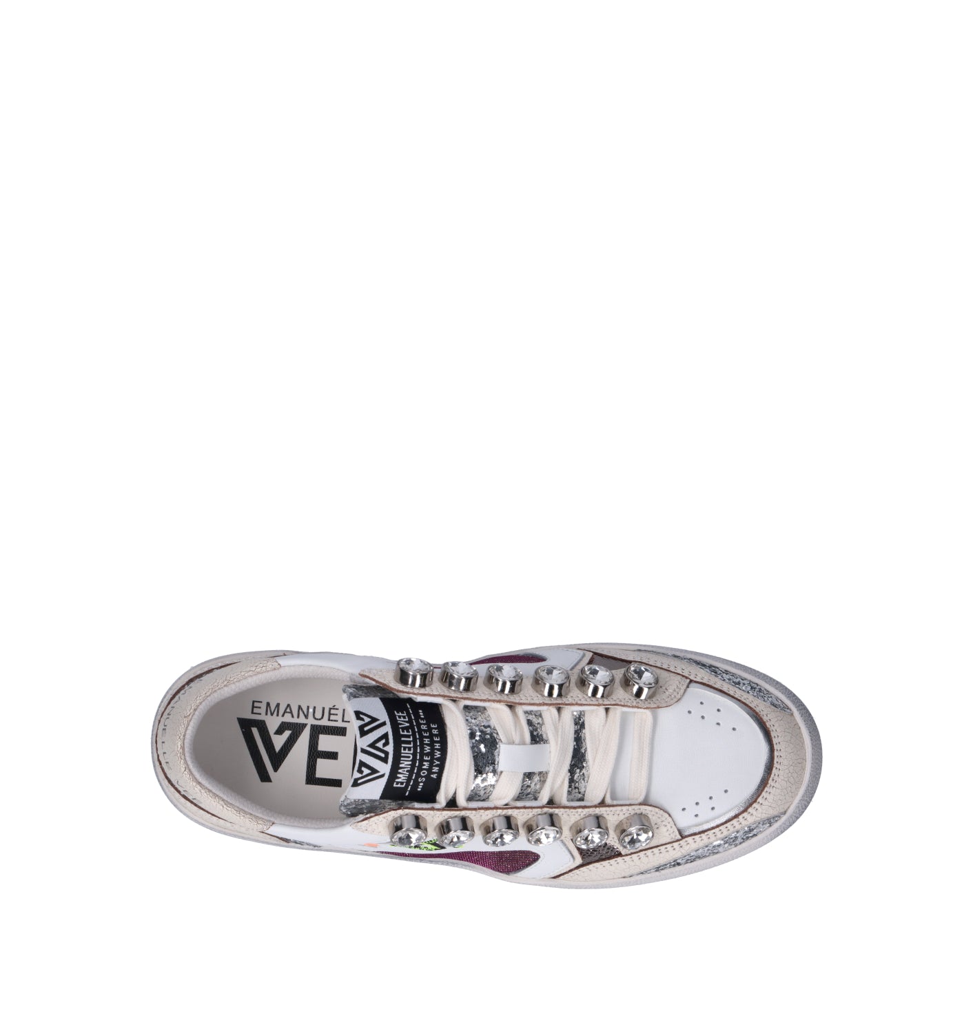 EMANUELLE VEE Sneaker donna bianca