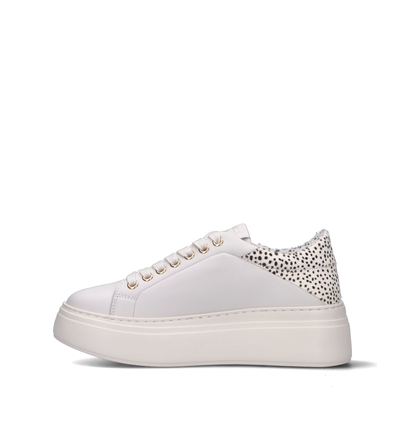 EMANUELLE VEE Sneaker donna bianca in pelle