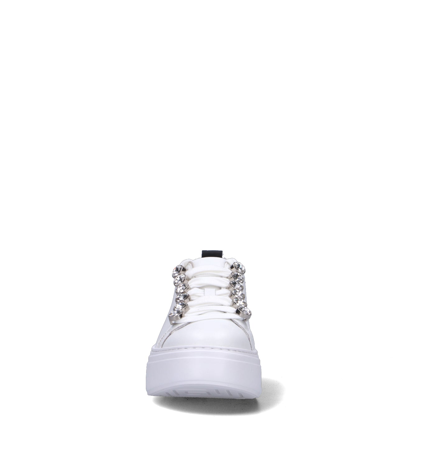 EMANUELLE VEE Sneaker donna bianca in pelle
