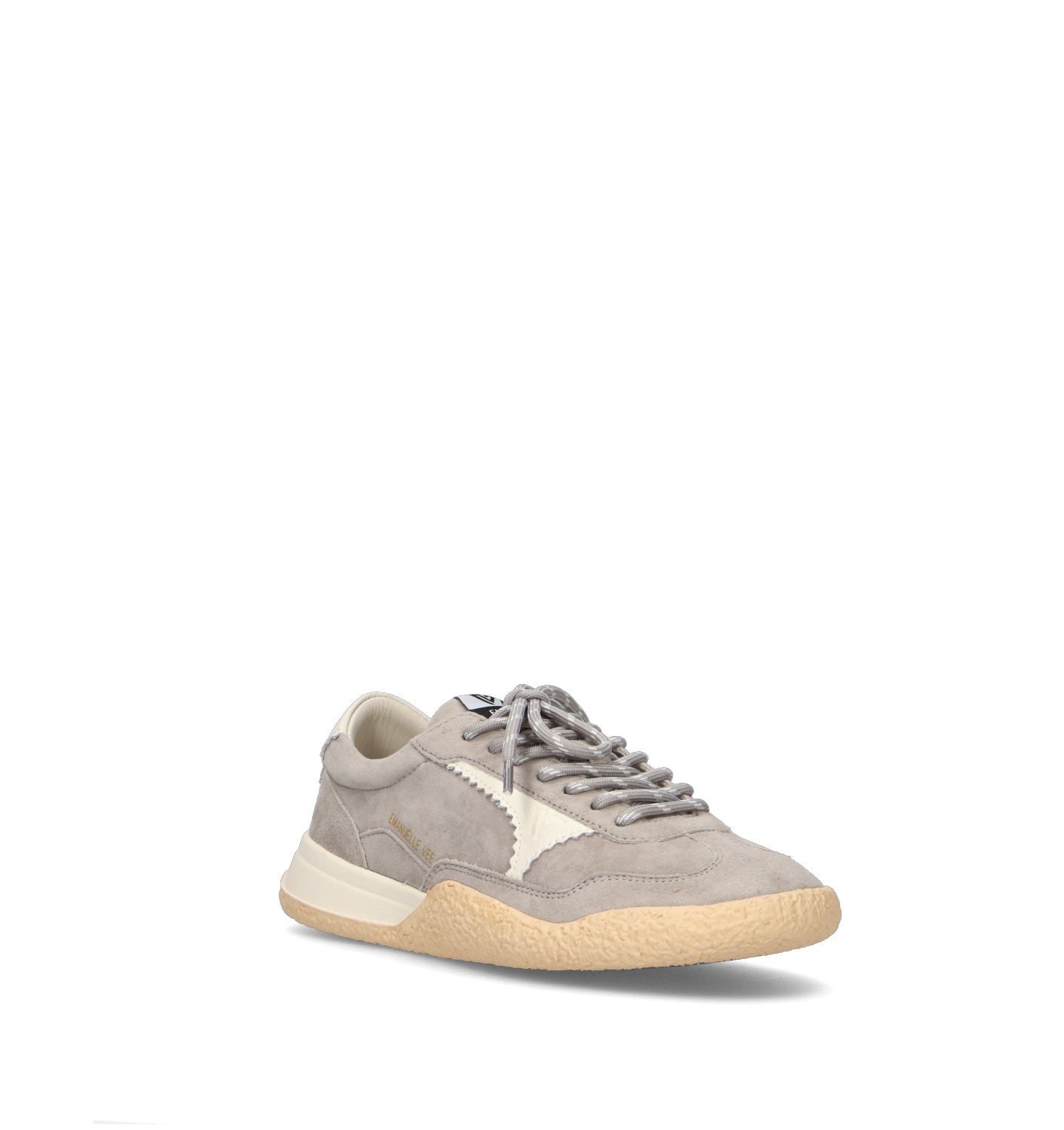 EMANUELLE VEE Sneaker donna grigia in suede