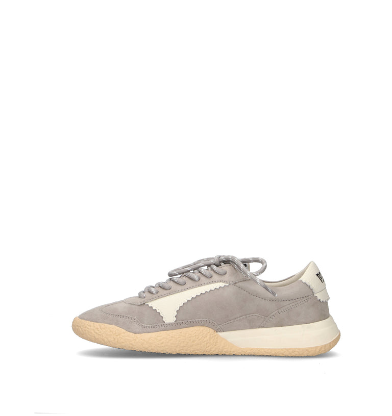 EMANUELLE VEE Sneaker donna grigia in suede