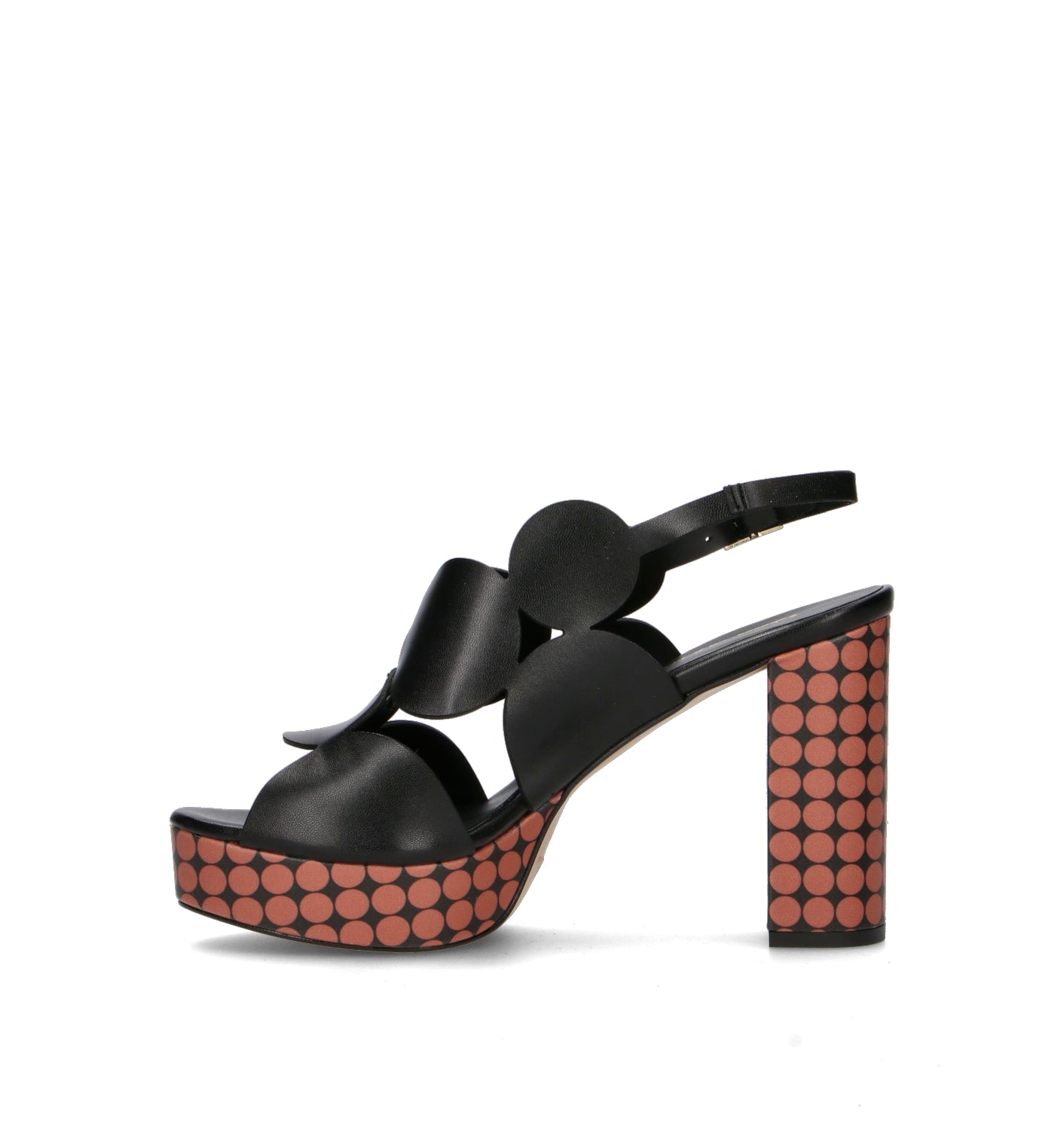 REBECCA VAN DIK Sandalo donna nero