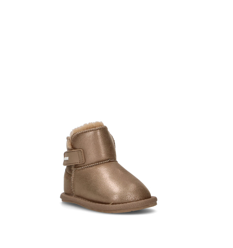 CONGUITOS Stivaletto pelo bimba taupe