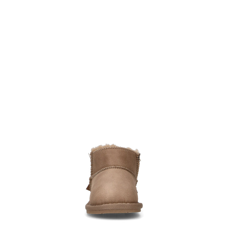 CONGUITOS Stivaletto pelo bimba taupe