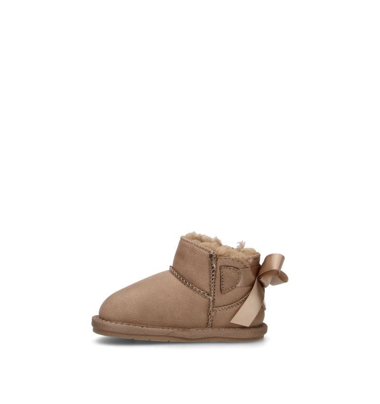 CONGUITOS Stivaletto pelo bimba taupe