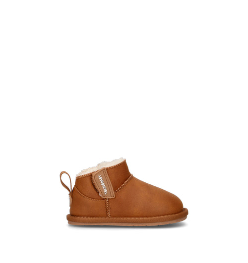 CONGUITOS Stivaletto pelo bimbi chestnut