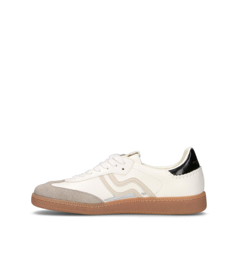 PRIMABASE Sneaker uomo bianca in pelle