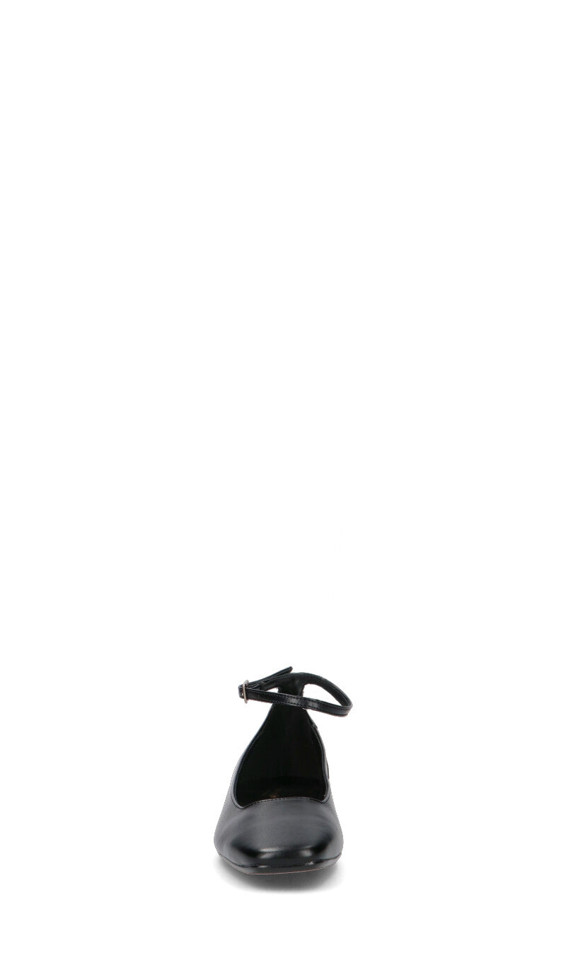 REBECCA VAN DICK  Ballerina donna nera in pelle
