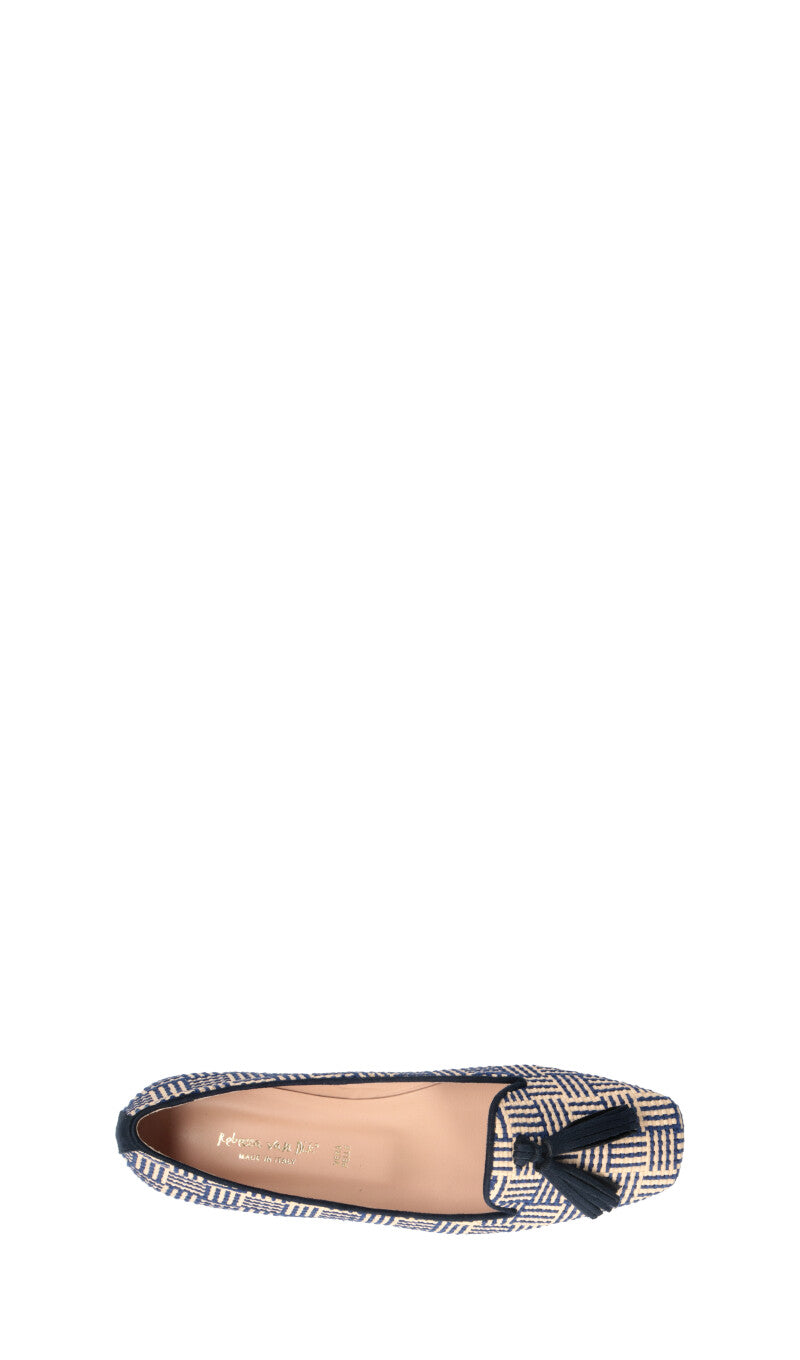 REBECCA VAN DIK Mocassino donna blu